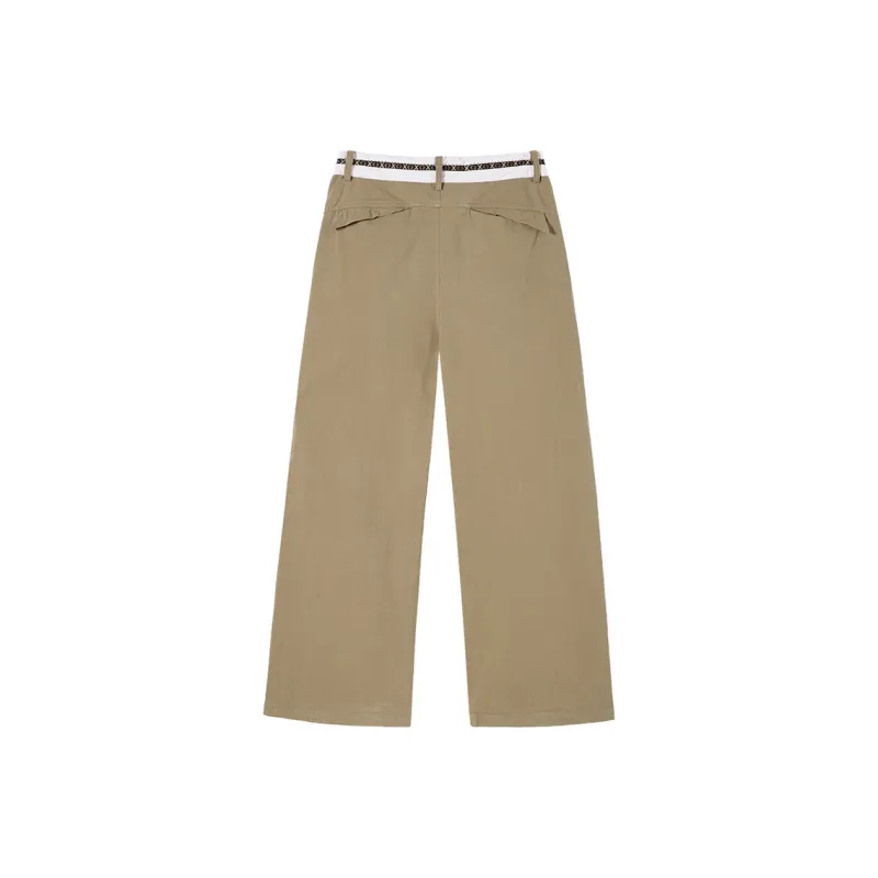 PSO Brand Casual Pants Unisex Taupe-1