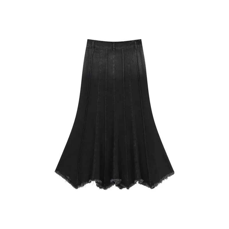 ELF SACK Denim Long Skirt Women's-1