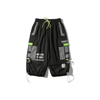 SZSX Cargo Shorts Unisex Black