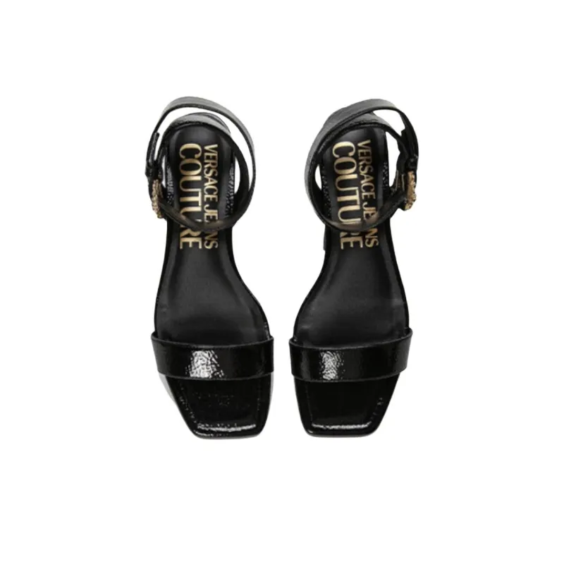VERSACE JEANS COUTURE One Strap Sandals Women's Black-3