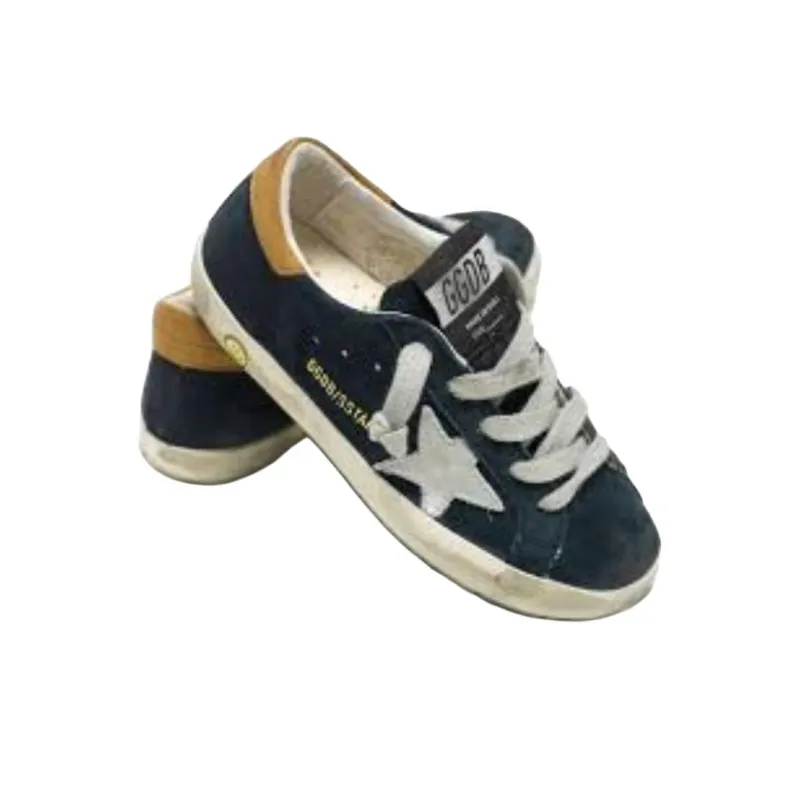 Golden Goose Super Star Low Top Kids' Skateboarding Shoes Blue Kids'-2