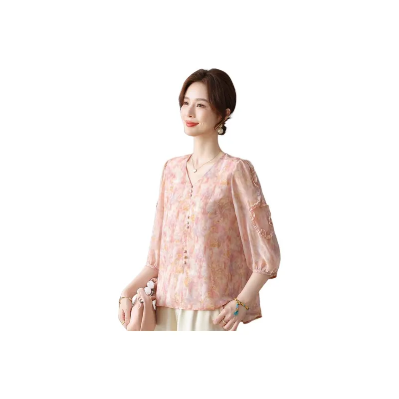 PIERRE CARDIN Chiffon Shirt Women's-2
