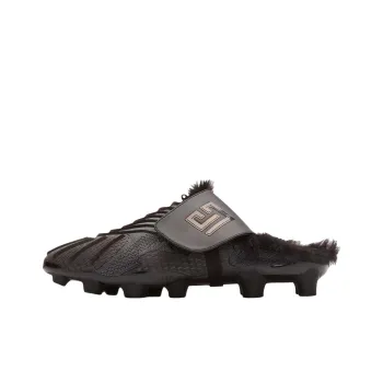 BALMAIN Abrasion Resistant Closed Toe Slippers Men's Black