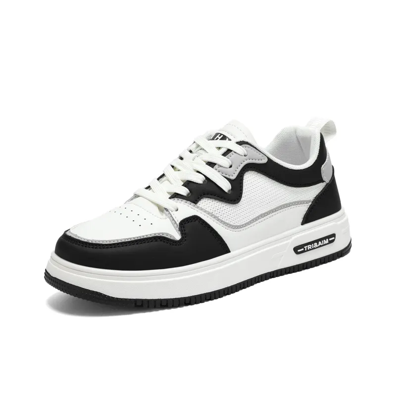 TEXWOOD Slip-Resistant Cushioning Abrasion-Resistant Low-Top Skateboard Shoes Men's-2