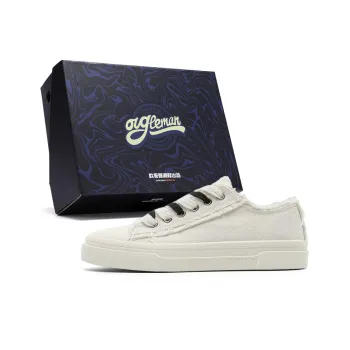 OUGLEMEN Low Top Skateboard Shoes Men's