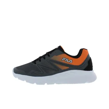 FILA Anti Slip Wear Resistant Low Top Casual Shoes Men's Gray Orange