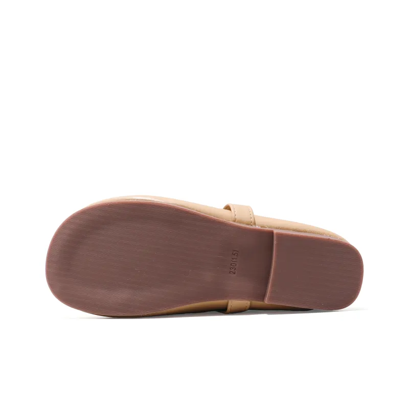 Be Good Rubber Sole Abrasion Resistant Slip Resistant Closed Toe Slippers Women's-5
