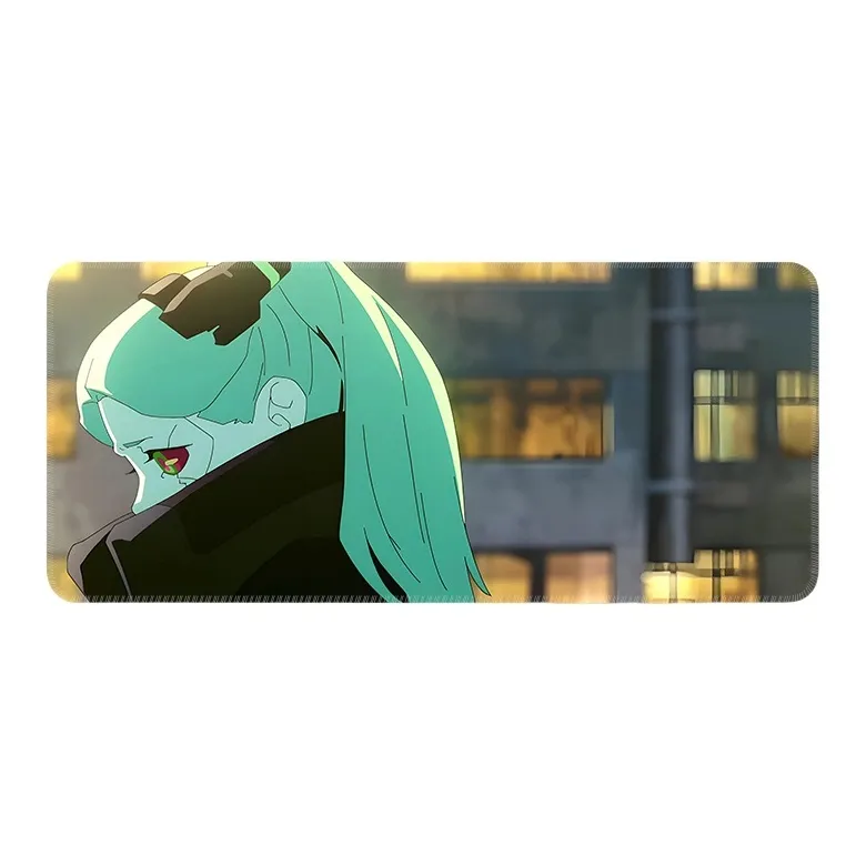 DANYIN Edge Walker Extra Large Men's Anime Gaming Computer Table Mat Cyberpunk Office Desk Cushion Mouse Pads-3