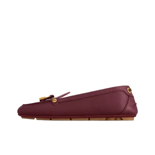 LOUIS VUITTON Flore Casual Single Shoes Women's Burgundy
