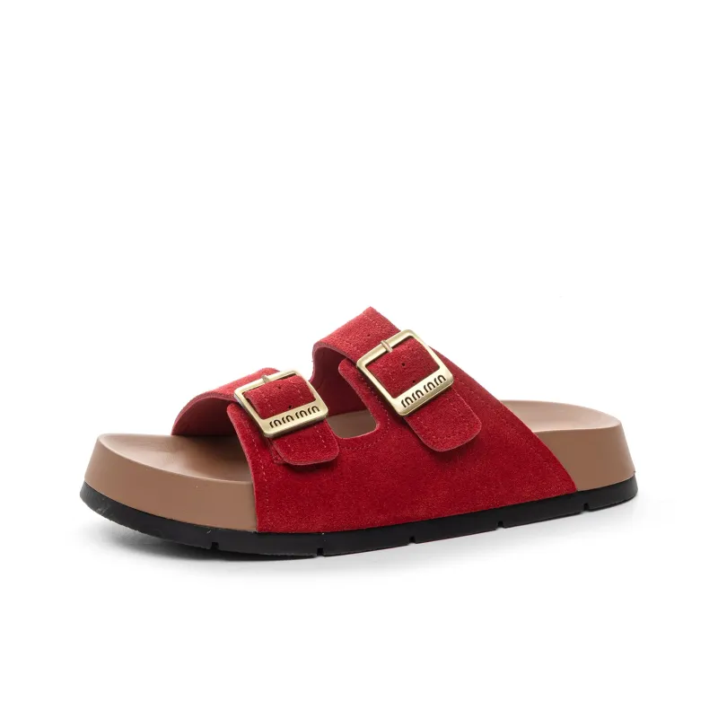 Help Rubber Sole Cut Out Odor Resistant Quick Dry Slide Slippers Women's-7