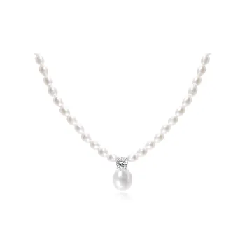 Lao Feng Xiang Pearl Necklaces Women's