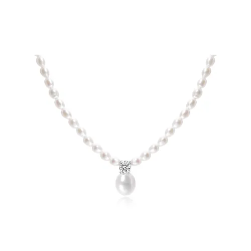 Lao Feng Xiang Pearl Necklaces Women's