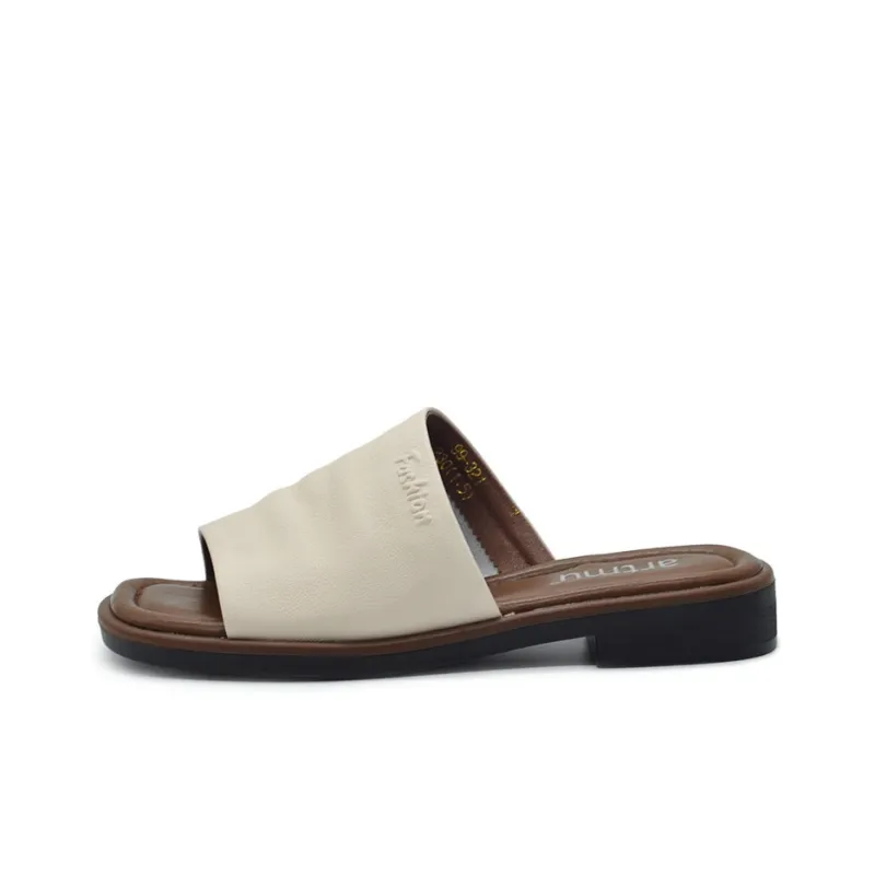 ARTMU Rubber Sole Quick Dry Slide Slippers Women's-7