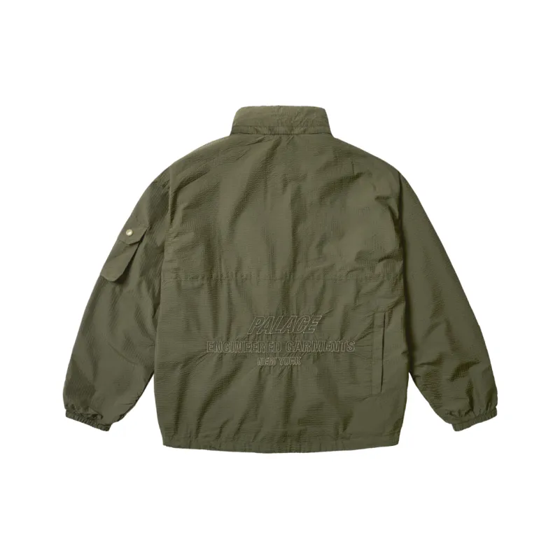 Engineered Garments X PALACE SS25 Jackets Unisex Army Green-1