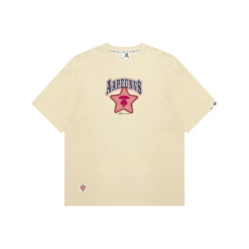 Aape Logo print T shirt-0