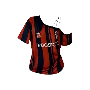 SLEEP AT 11 T Shirts Women's Red Black Stripes