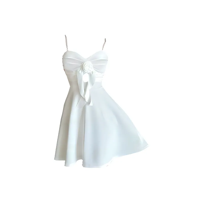 DOSOHEB Slip Dresses Women's-4
