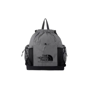 THE NORTH FACE Nylon Backpack Unisex Gray & Black