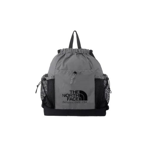 THE NORTH FACE Nylon Backpack Unisex Gray & Black