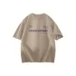 [220g Heavyweight 100% cotton]Khaki (Tf Purple Horizontal Line)
