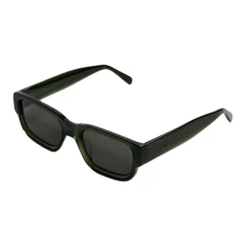 ZARA Acetate Square Sunglasses Men's Green