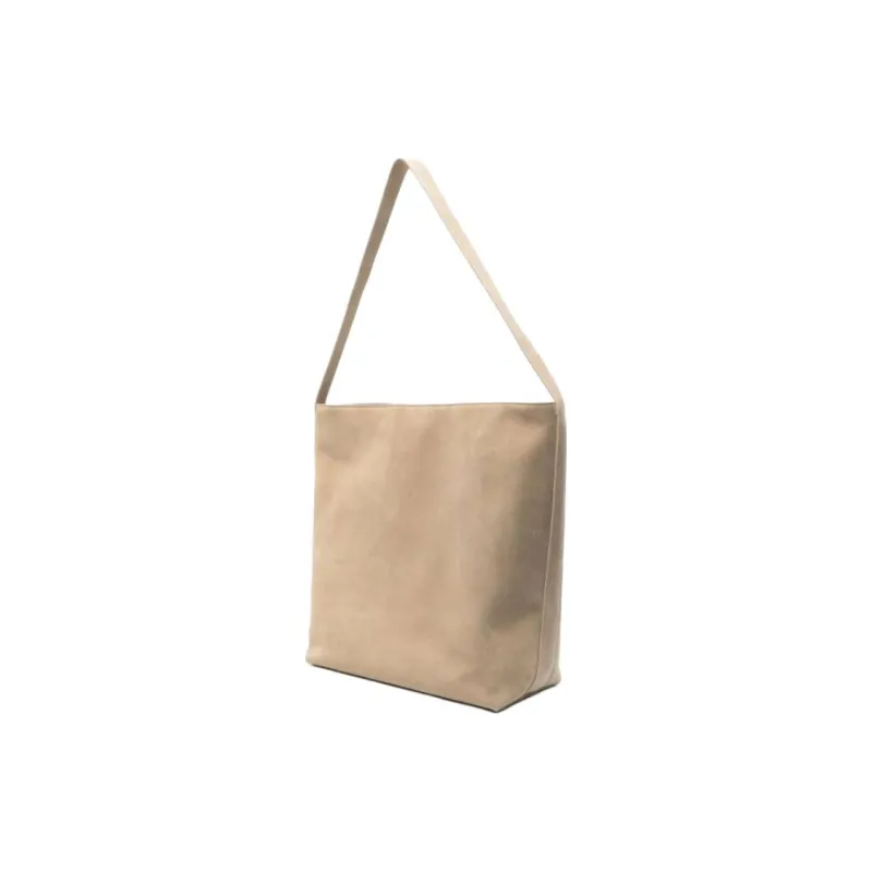 AESTHER EKME Cow Leather Shoulder Bag Women's Light Sand-1
