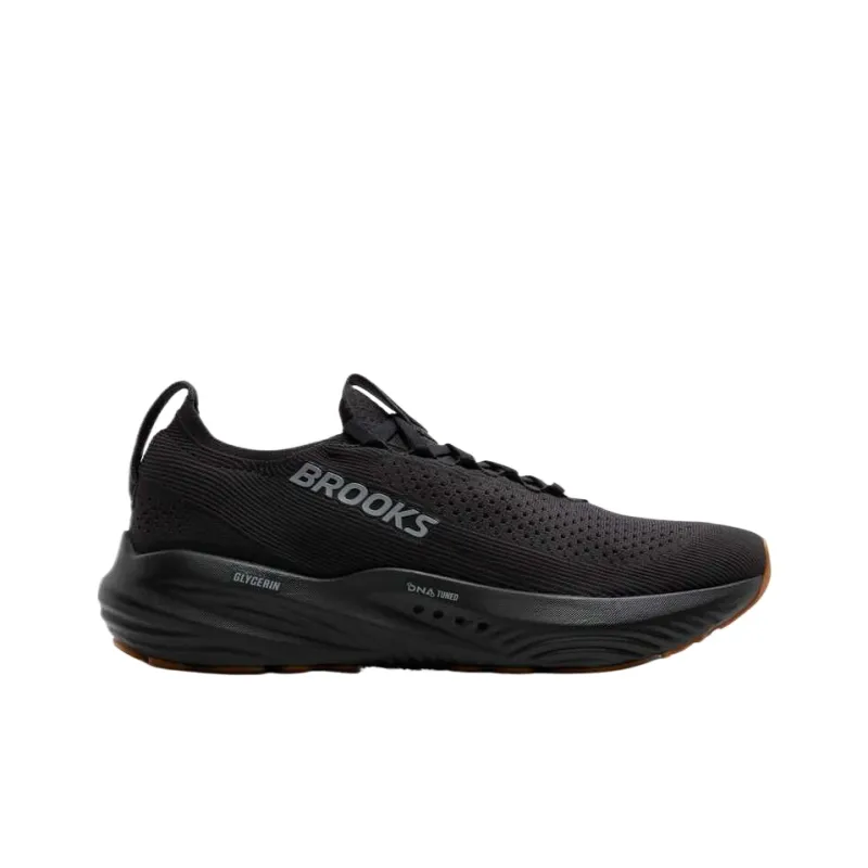 Brooks Glycerin StealthFit 22 Low Top Running Shoes Men's Black-1