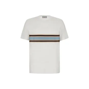 Canali T Shirts Men White