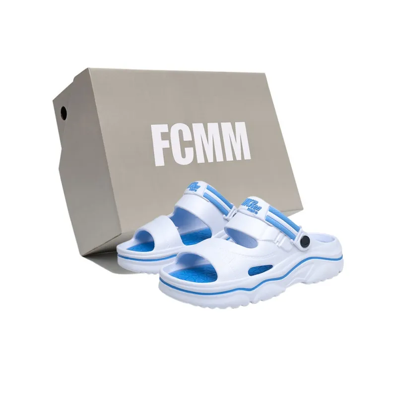 FCMM Beach Sandals Men Black Orange/Green/White Blue/Khaki Brown-14