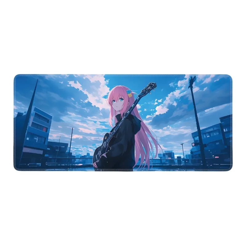 DANYIN Extra Large Bocchi The Rock! Bocchi Chan Computer Keyboard Pad Men's Anime Gaming Mouse Pad Desk Mat Mouse Pads-69