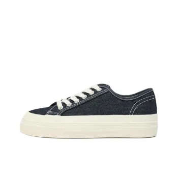 ZARA Low Top Skateboard Shoes Women's Blue