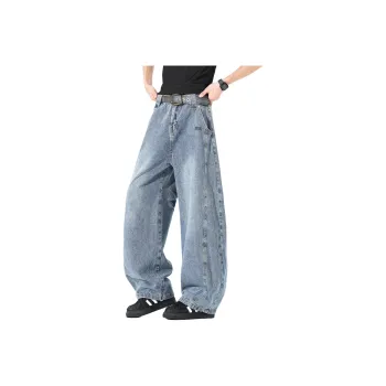 Double Dealer Jeans Unisex Blue