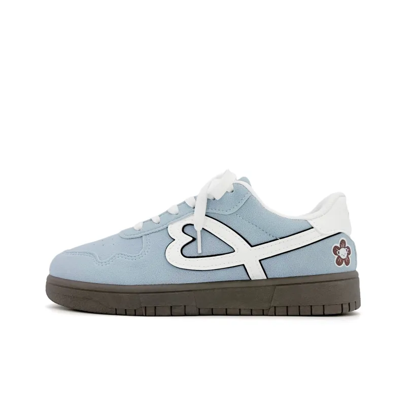Teddy Bear Collection Slip Resistant Low Top Skateboard Shoes Unisex-23