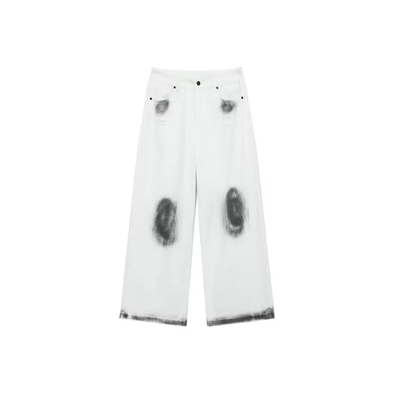 Columtomy Jeans Unisex White-0