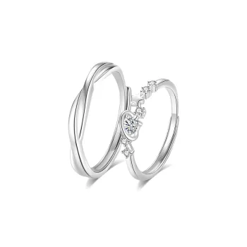 MISS TOOYA S999 Fine Silver Rings Unisex