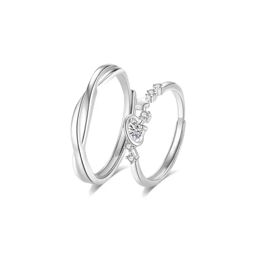 MISS TOOYA S999 Fine Silver Rings Unisex