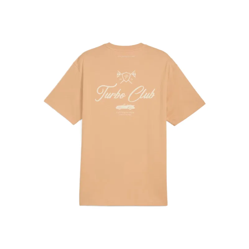 PUMA PorscheLifestyle T Shirt Men's Light Orange-1