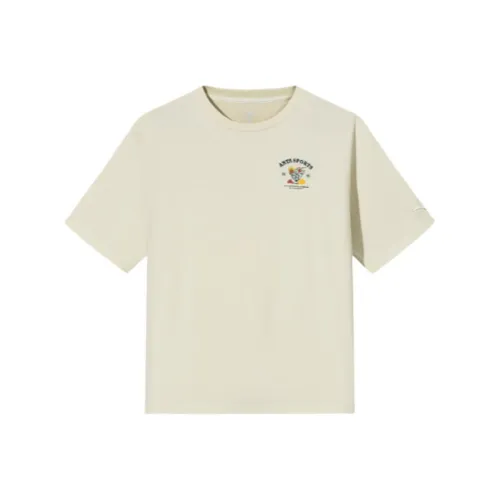 Anta Life Collection T Shirt Women's Light Lemon Yellow