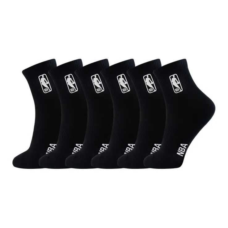 NBA Mid Calf Socks Men's 6 Pack-8