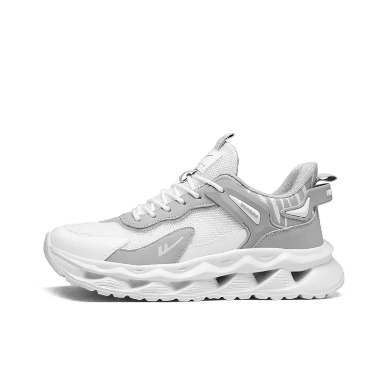 Warrior Shock Absorbers With Slip Resistant And Abrasion Resistant Properties Low Top Chunky Sneakers Men's-7