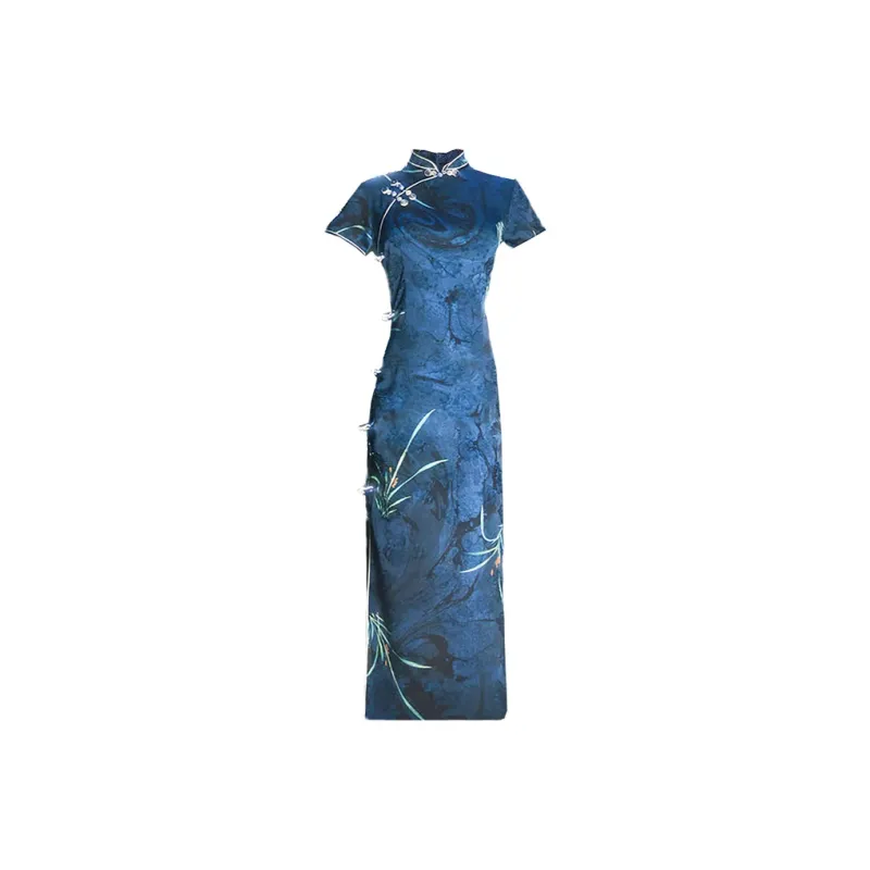 Mu Xiao Xin Short Sleeved Dress Women's-0