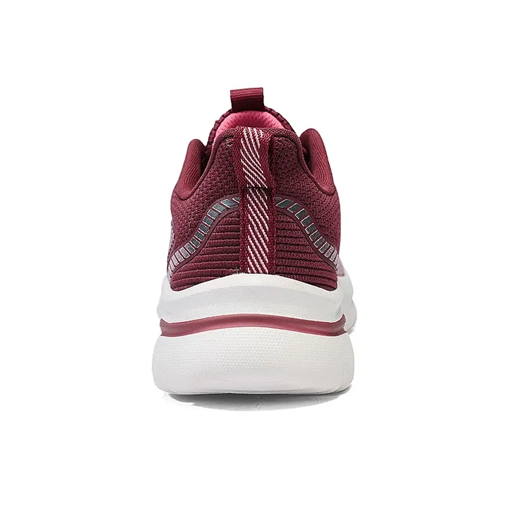 ZULIZ Sports Elderly Shoes Casual Shoes Women's Low Top Maroon/Pink-4