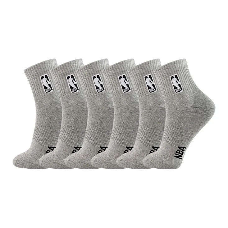 NBA Mid Calf Socks Men's 6 Pack-12