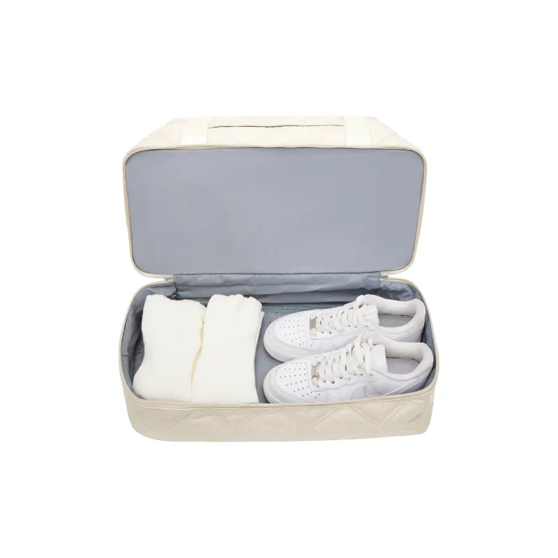 JEANSWEST Fabric Travel Bag Unisex Apricot-5
