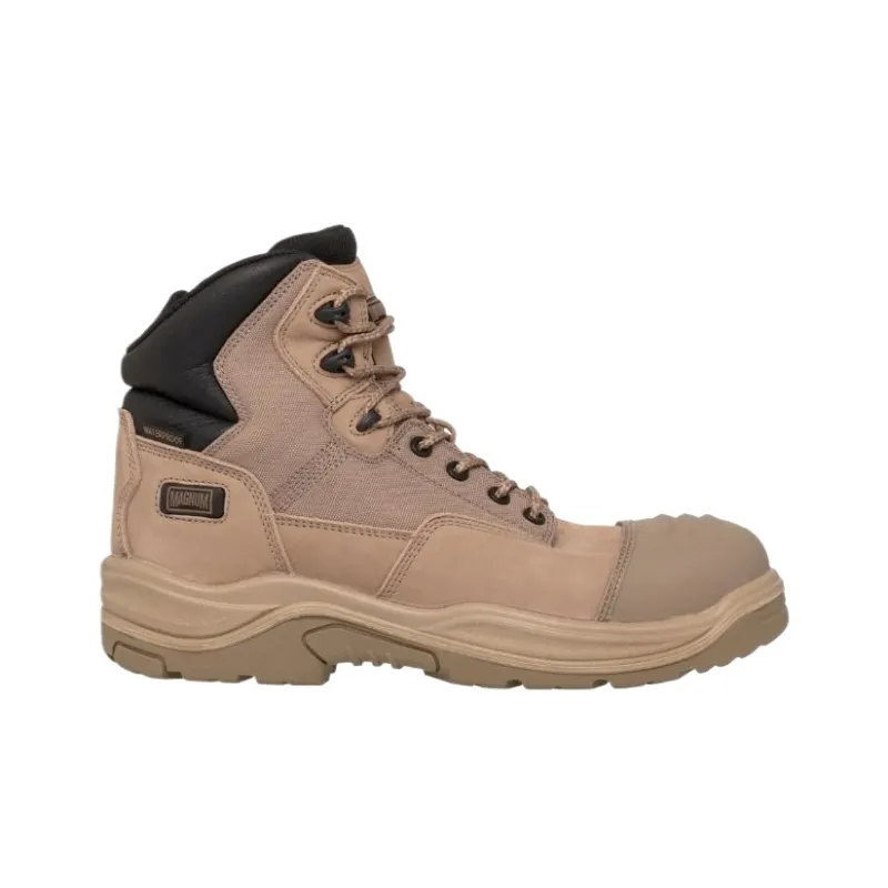 MAGNUM Breathable, Waterproof, Abrasion Resistant Cushioning Short Outdoor Boots Men's Brown-1
