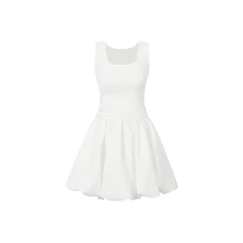 BDGU Sleeveless Dresses Women's White