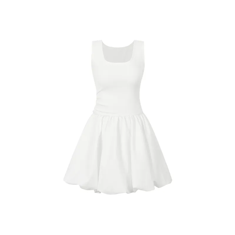 BDGU Sleeveless Dresses Women's White-0