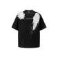 Black (3D Relief Embroidery)