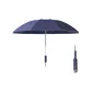 10-Rib Automatic Reverse Folding Umbrella-Dark Blue