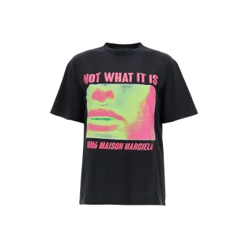 MM6 Maison Margiela Graphic Printed Crewneck T Shirt